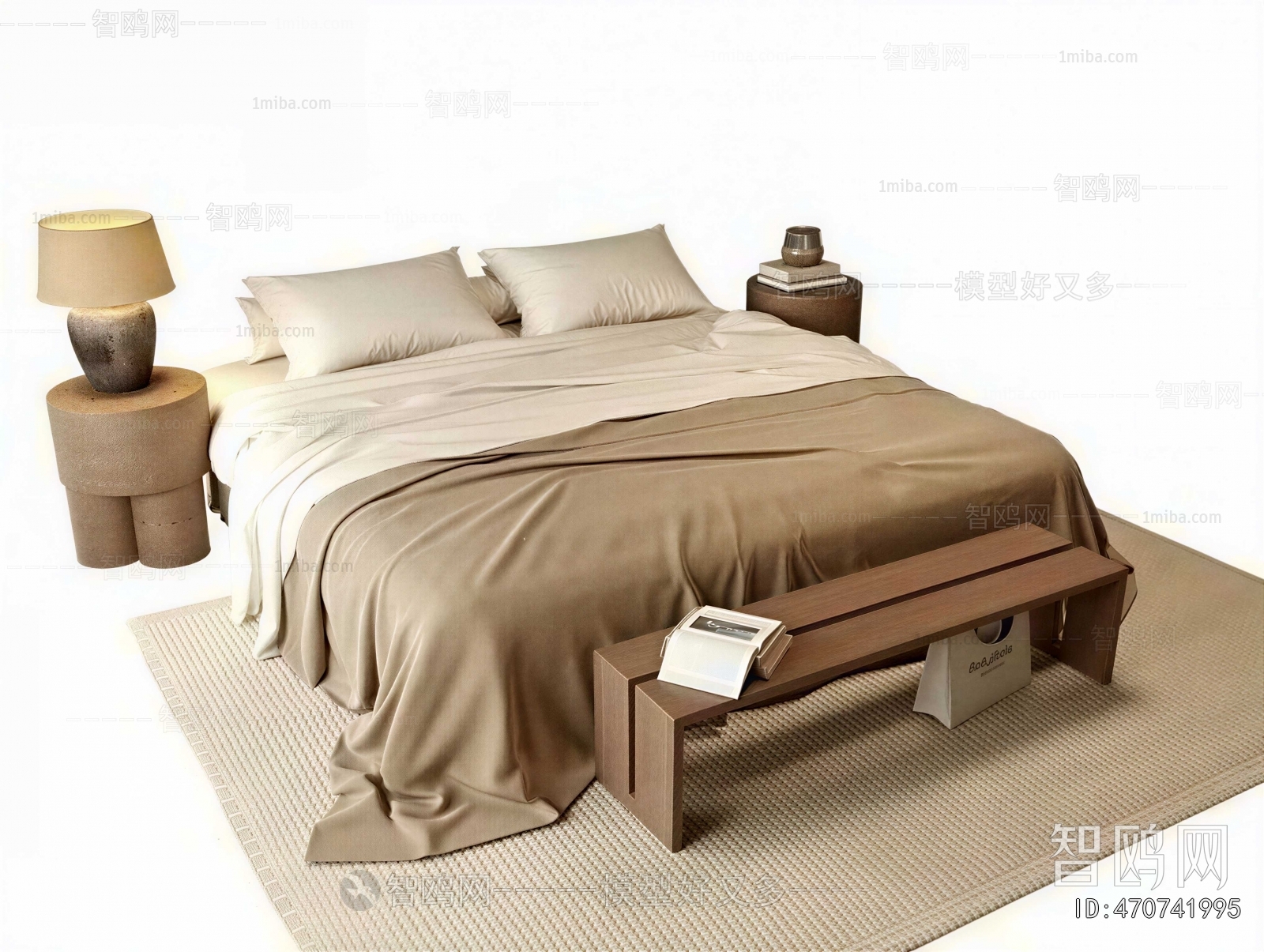 Modern Double Bed