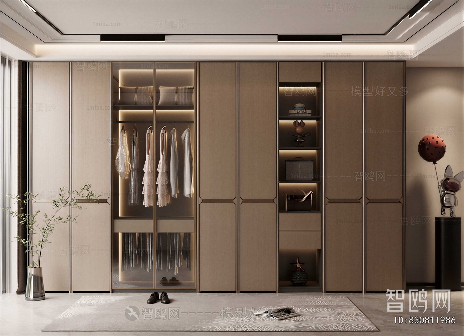 New Chinese Style The Wardrobe