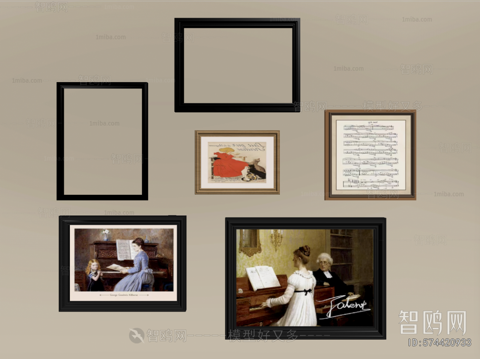 French Style Painting