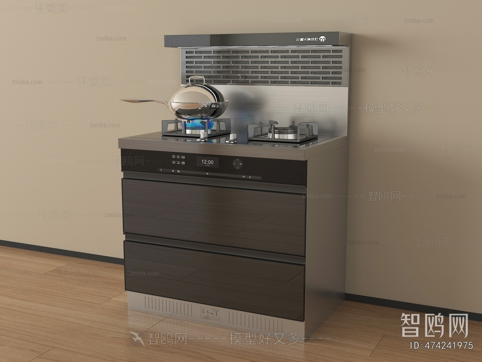 Modern Kitchen Electric Gas Range