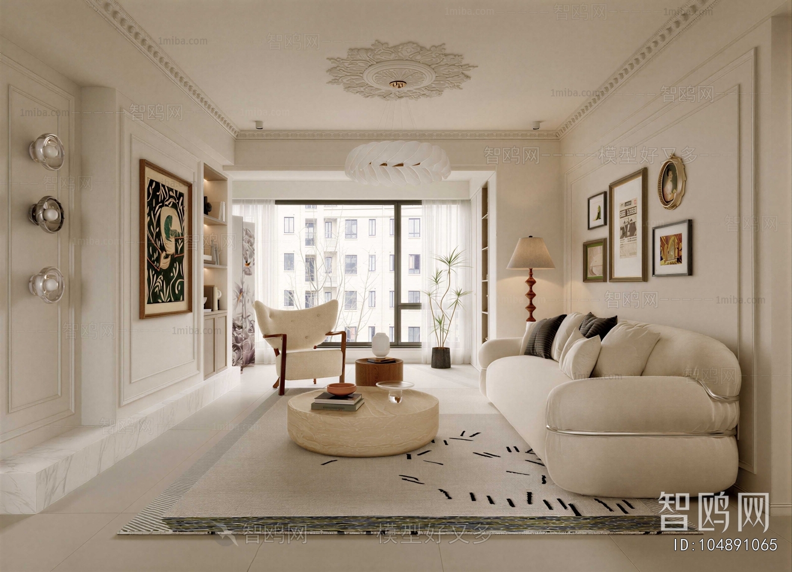 French Style A Living Room