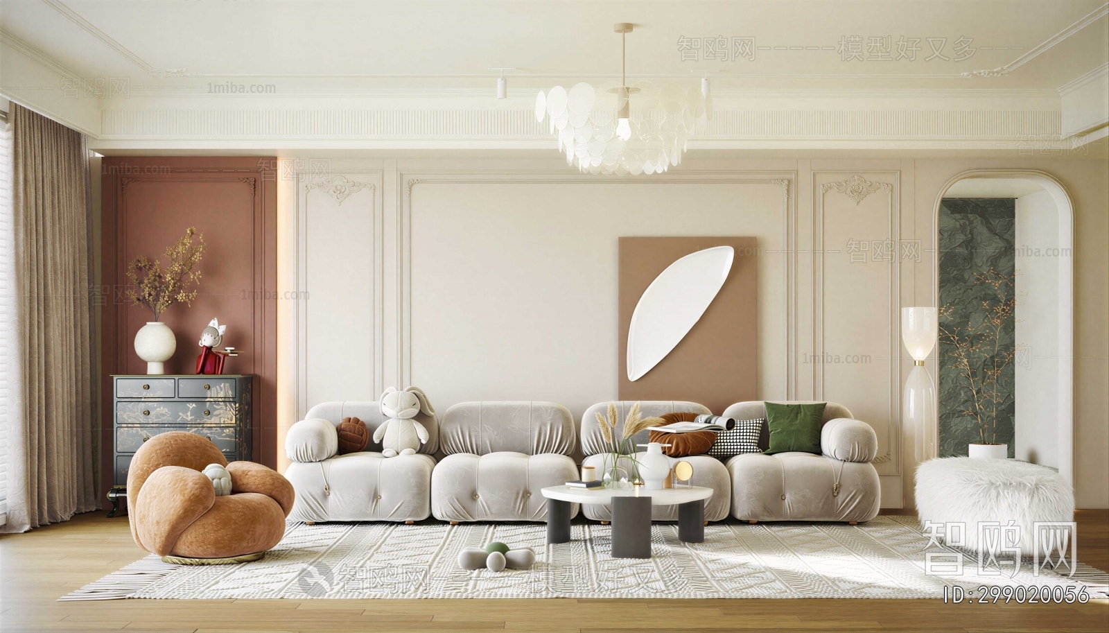 French Style A Living Room