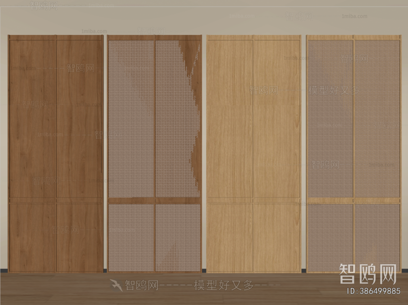 Wabi-sabi Style Wall Panel