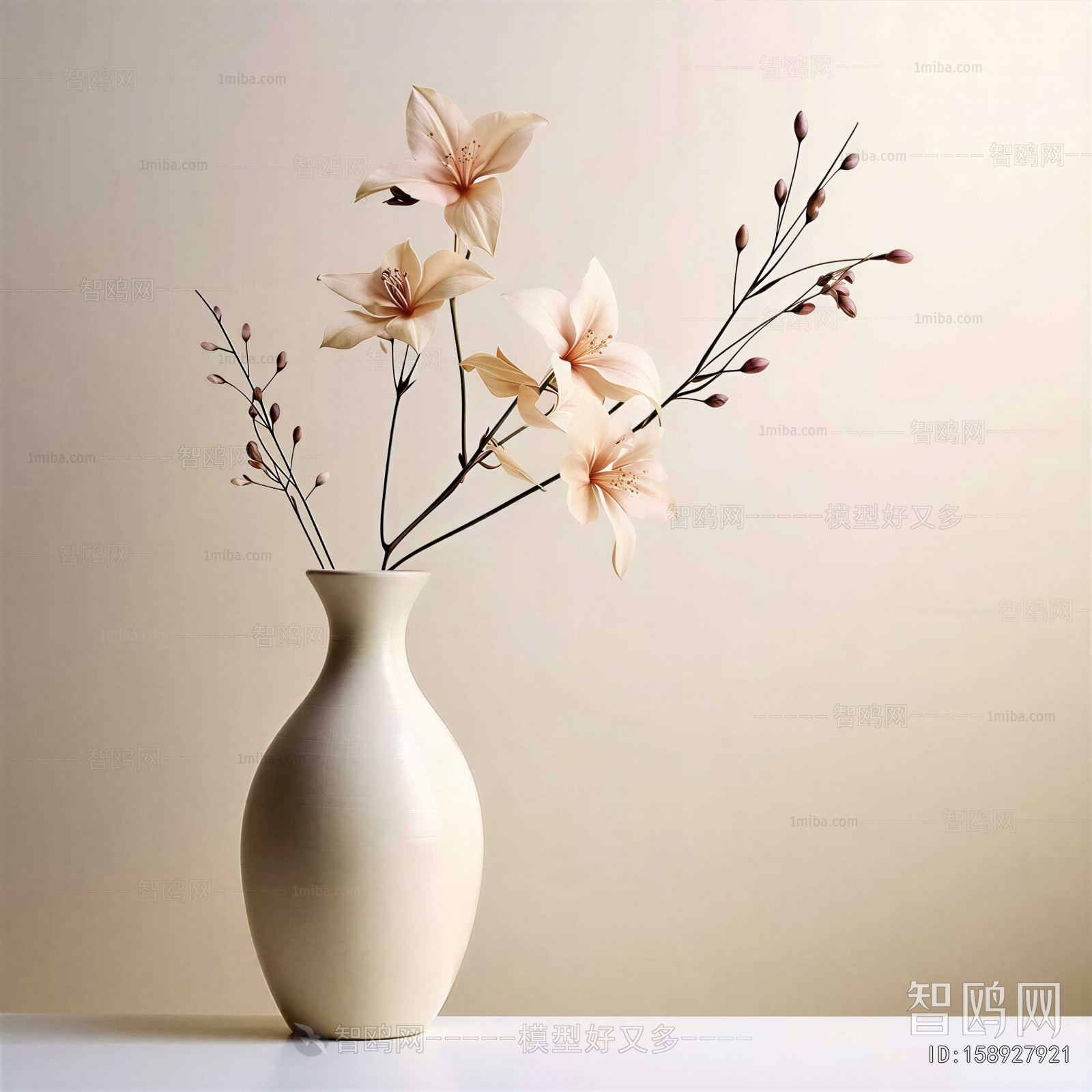 New Chinese Style Flower Arrangement