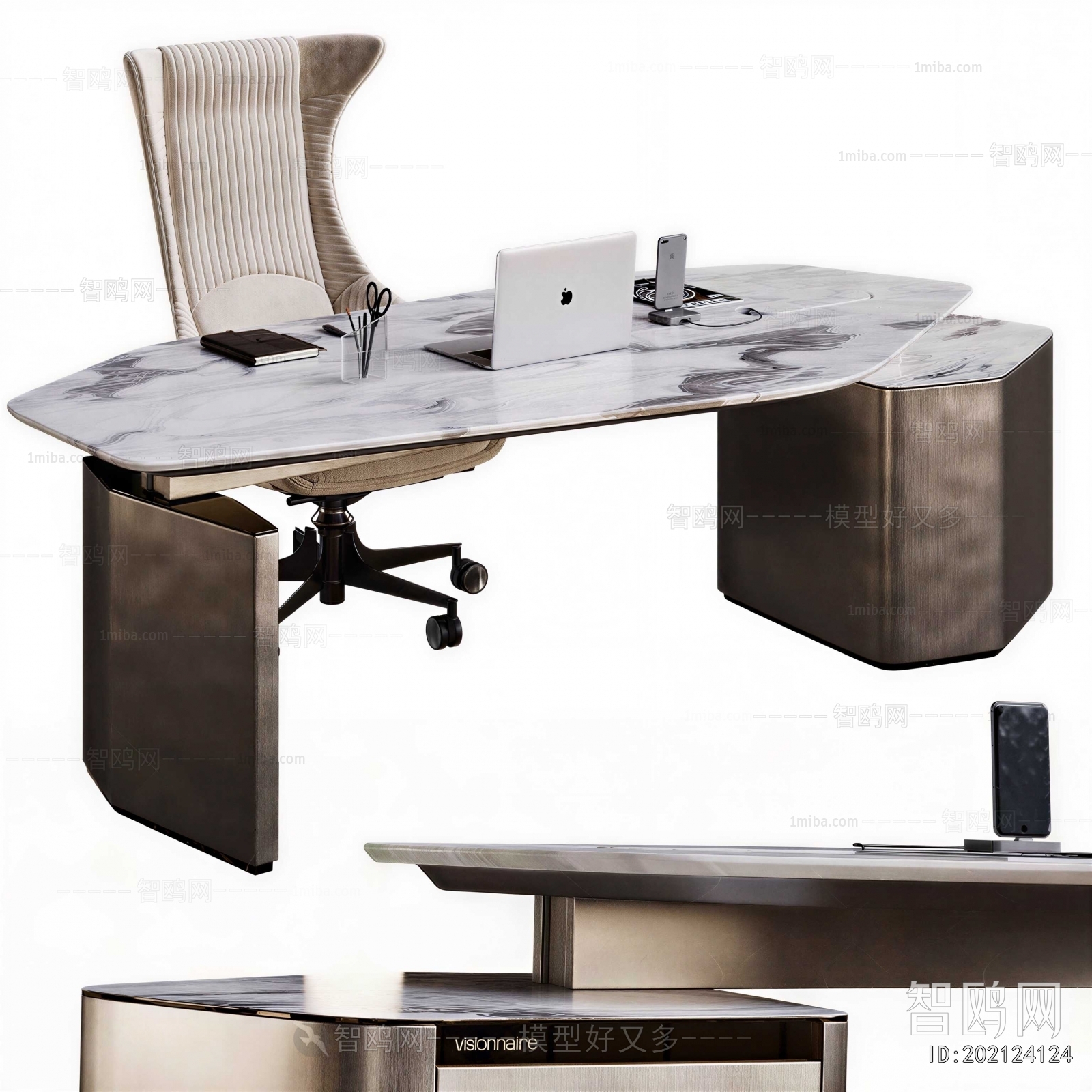 Modern Office Desk And Chair