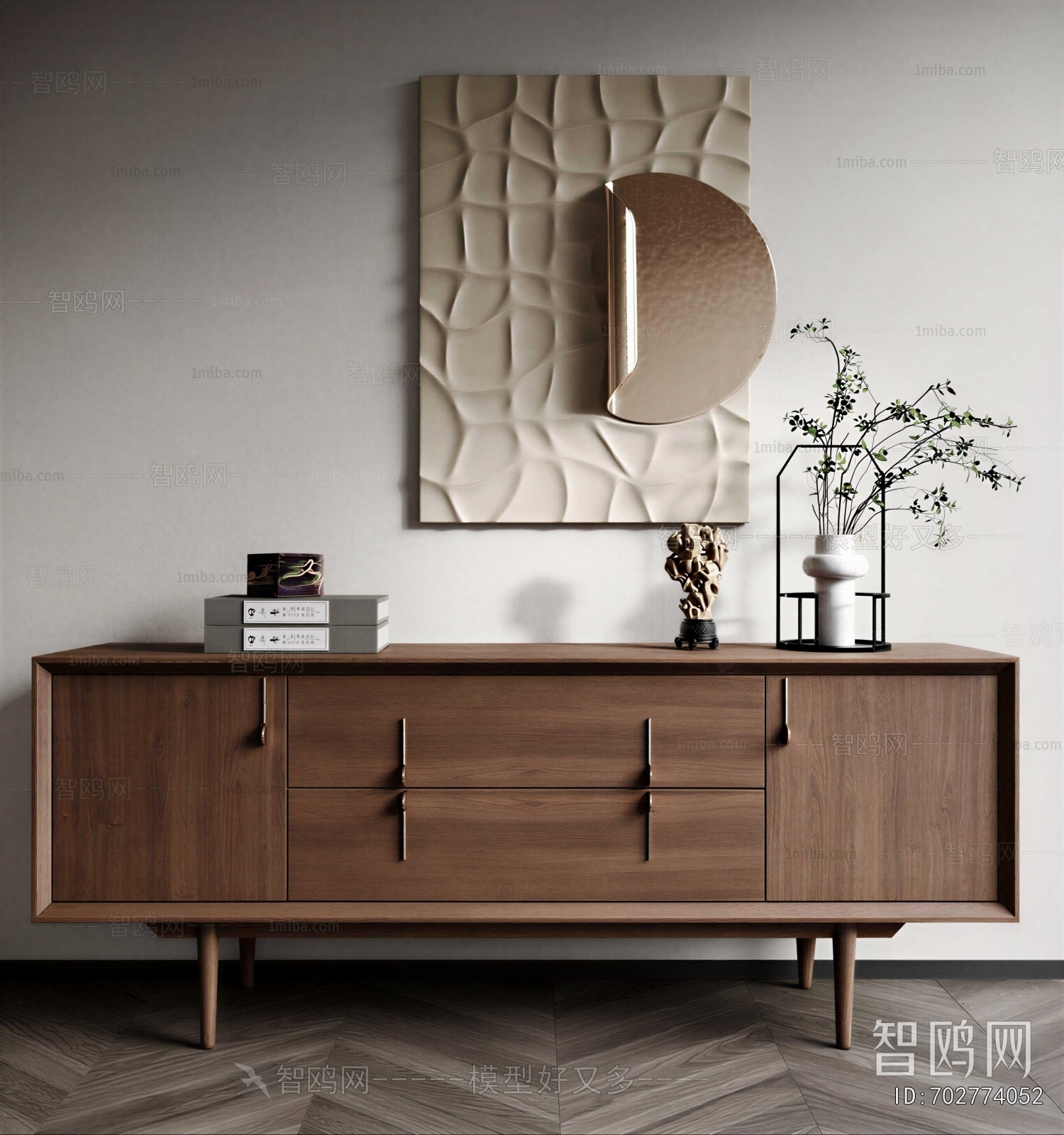 New Chinese Style TV Cabinet