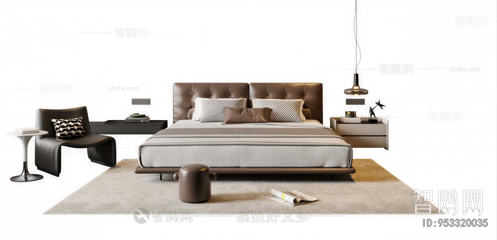 Modern Double Bed