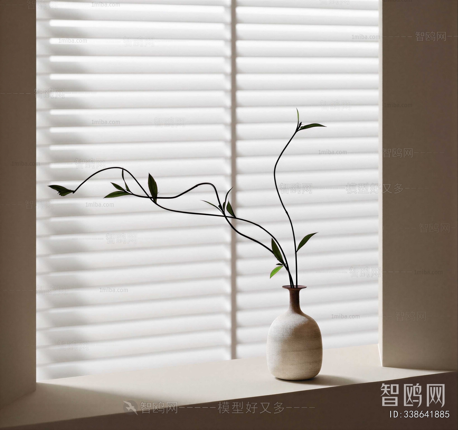 Modern Aquatic Green Plant