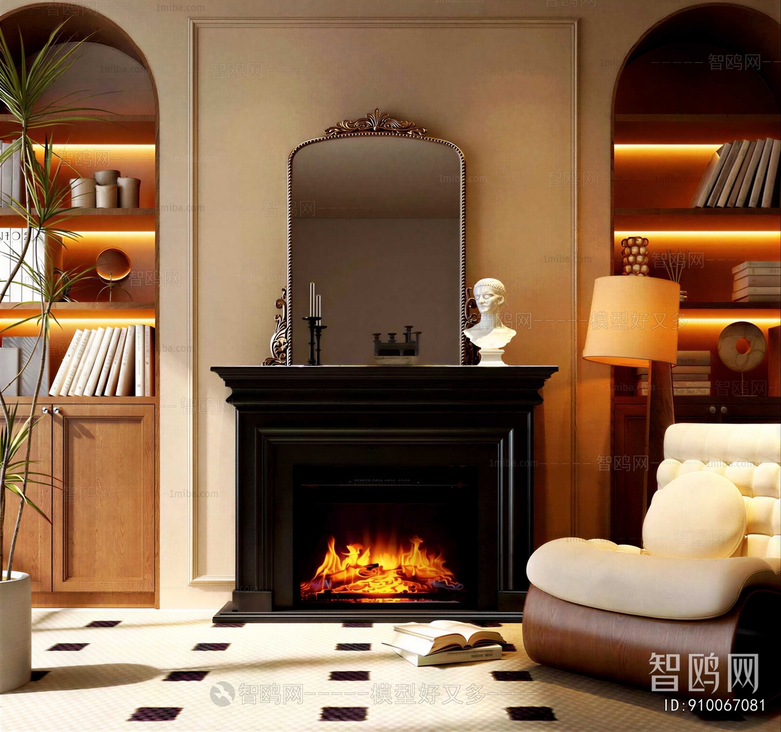 French Style Lounge Chair