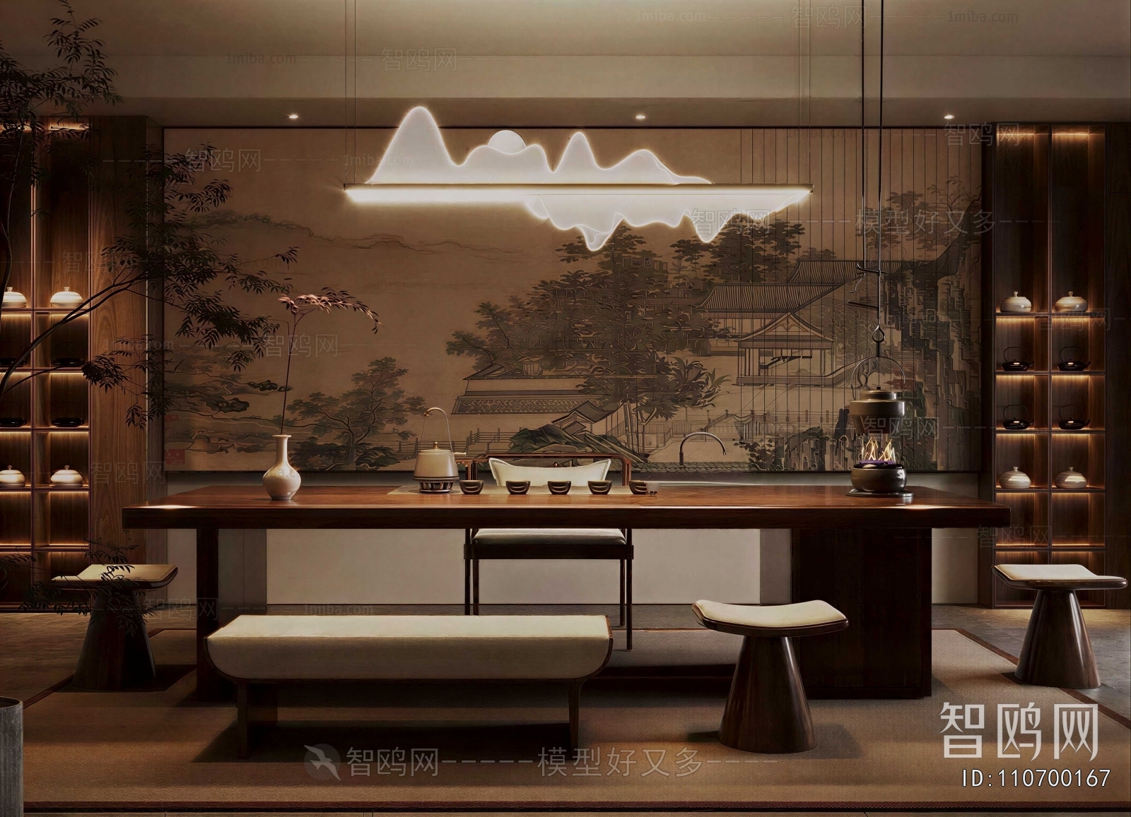 New Chinese Style Tea House