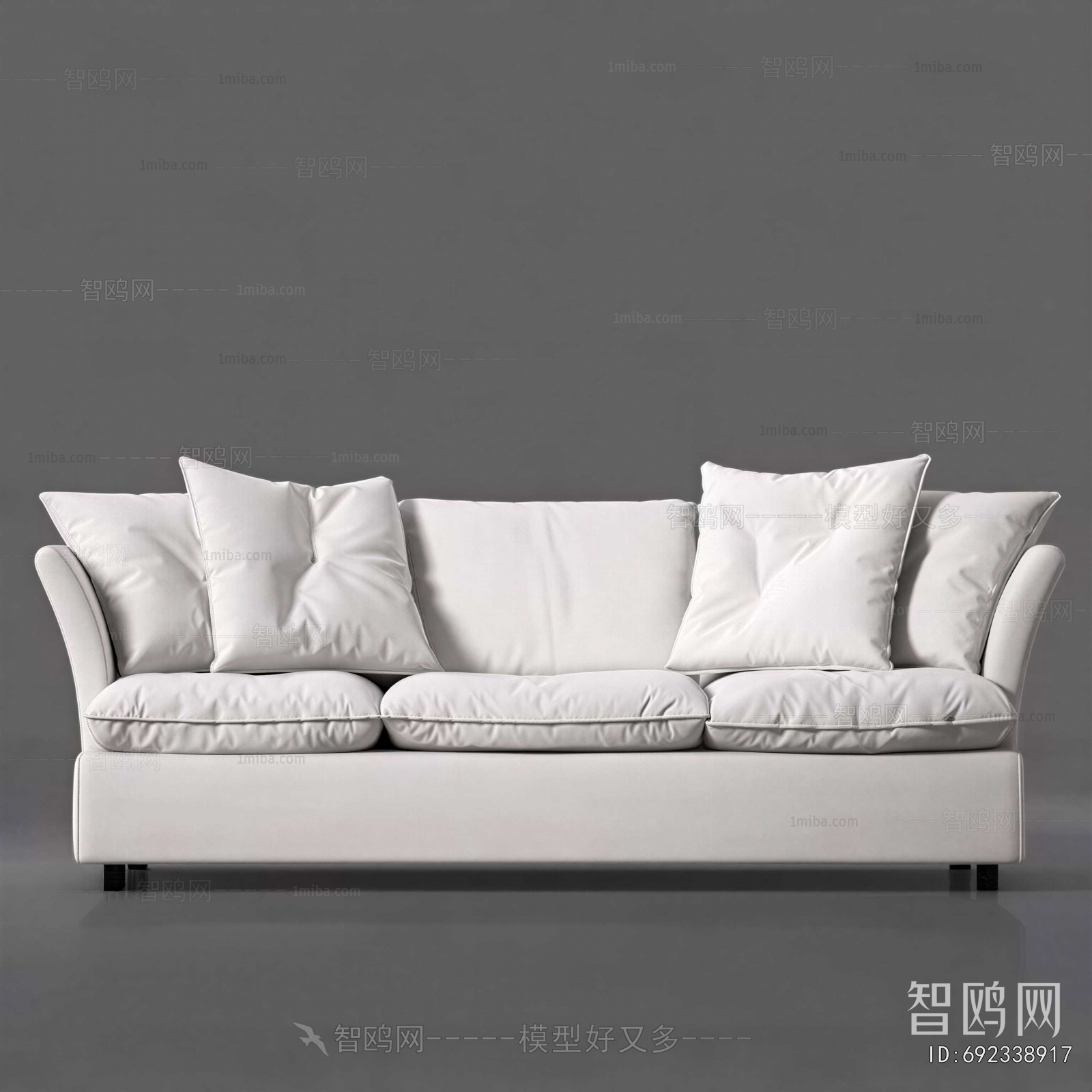 Modern Three-seat Sofa