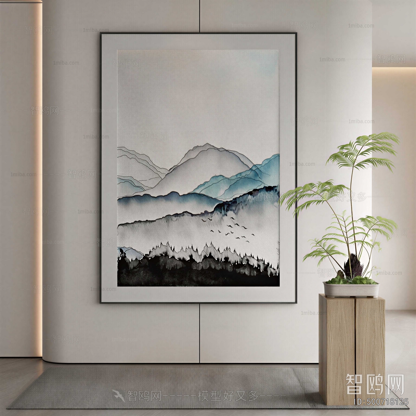 New Chinese Style Painting