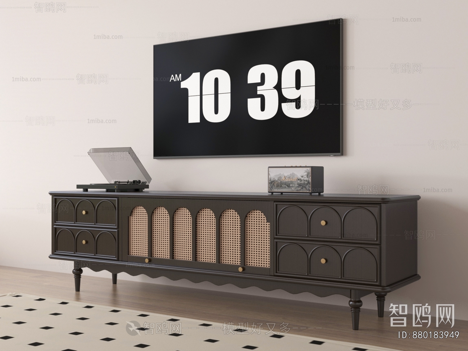 French Style TV Cabinet