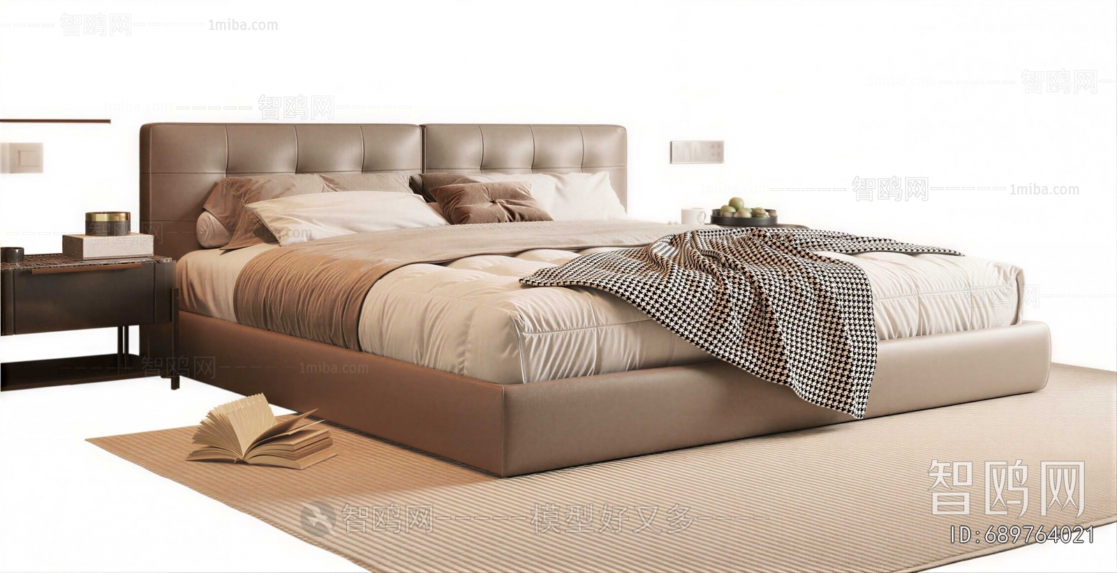 Modern Double Bed