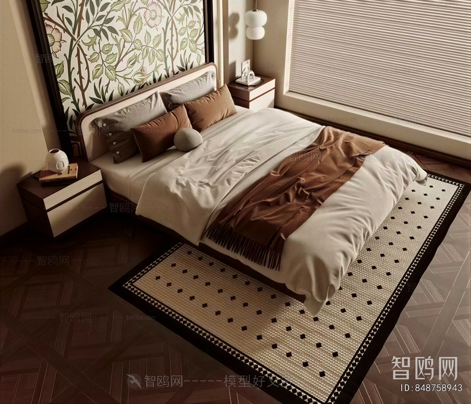 Modern Double Bed