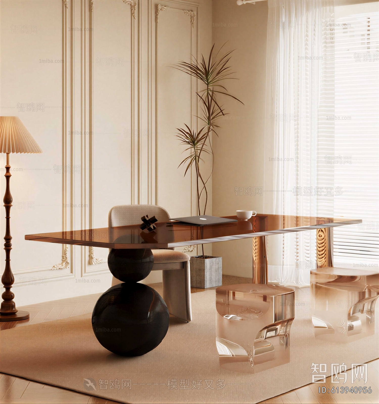 Modern Office Desk And Chair