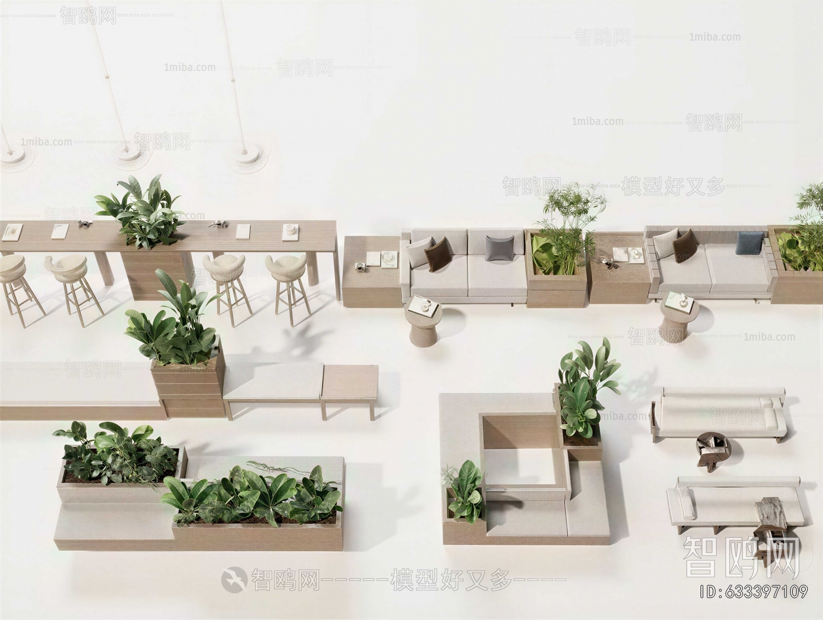 Modern Card Seat Sofa