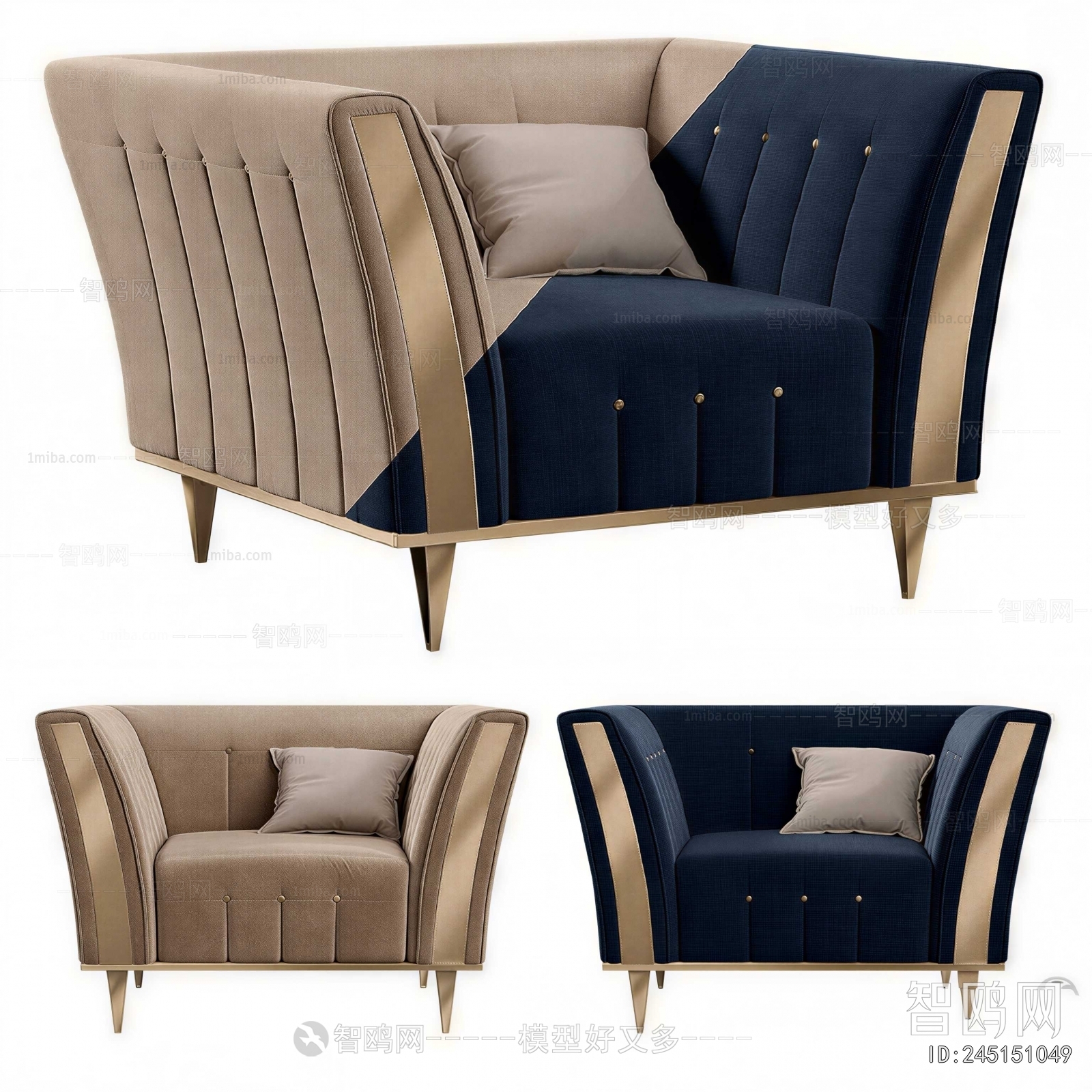 Modern Single Sofa