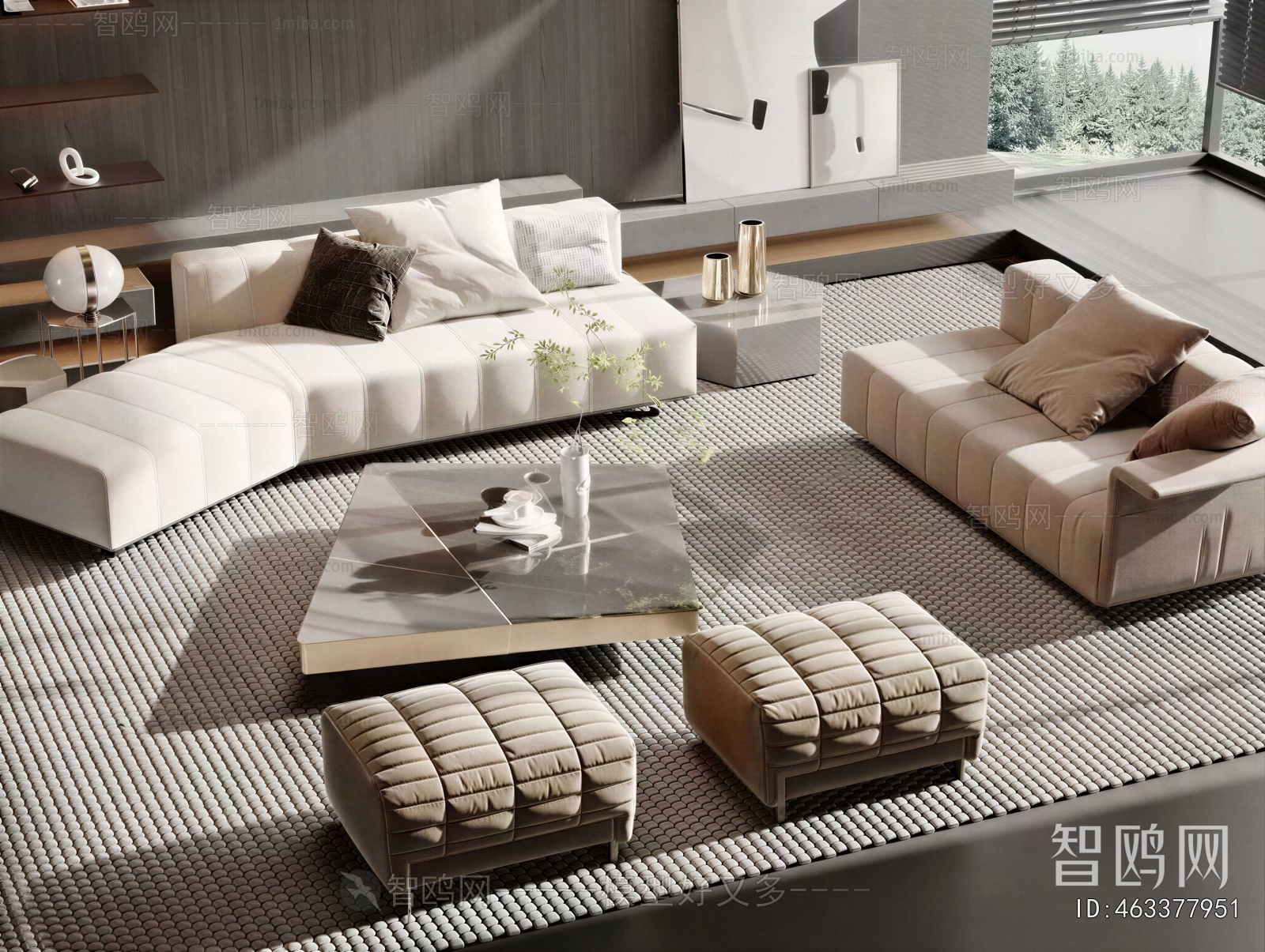 Modern Sofa Combination