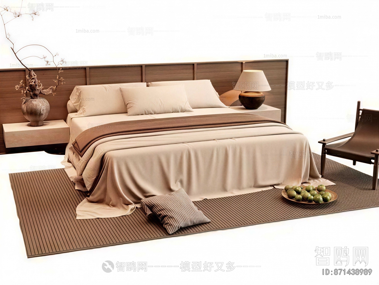 Modern Double Bed
