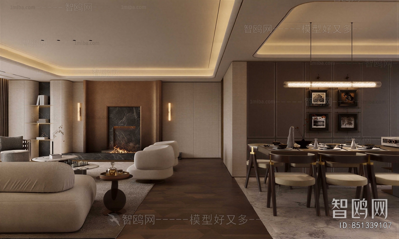 Wabi-sabi Style A Living Room