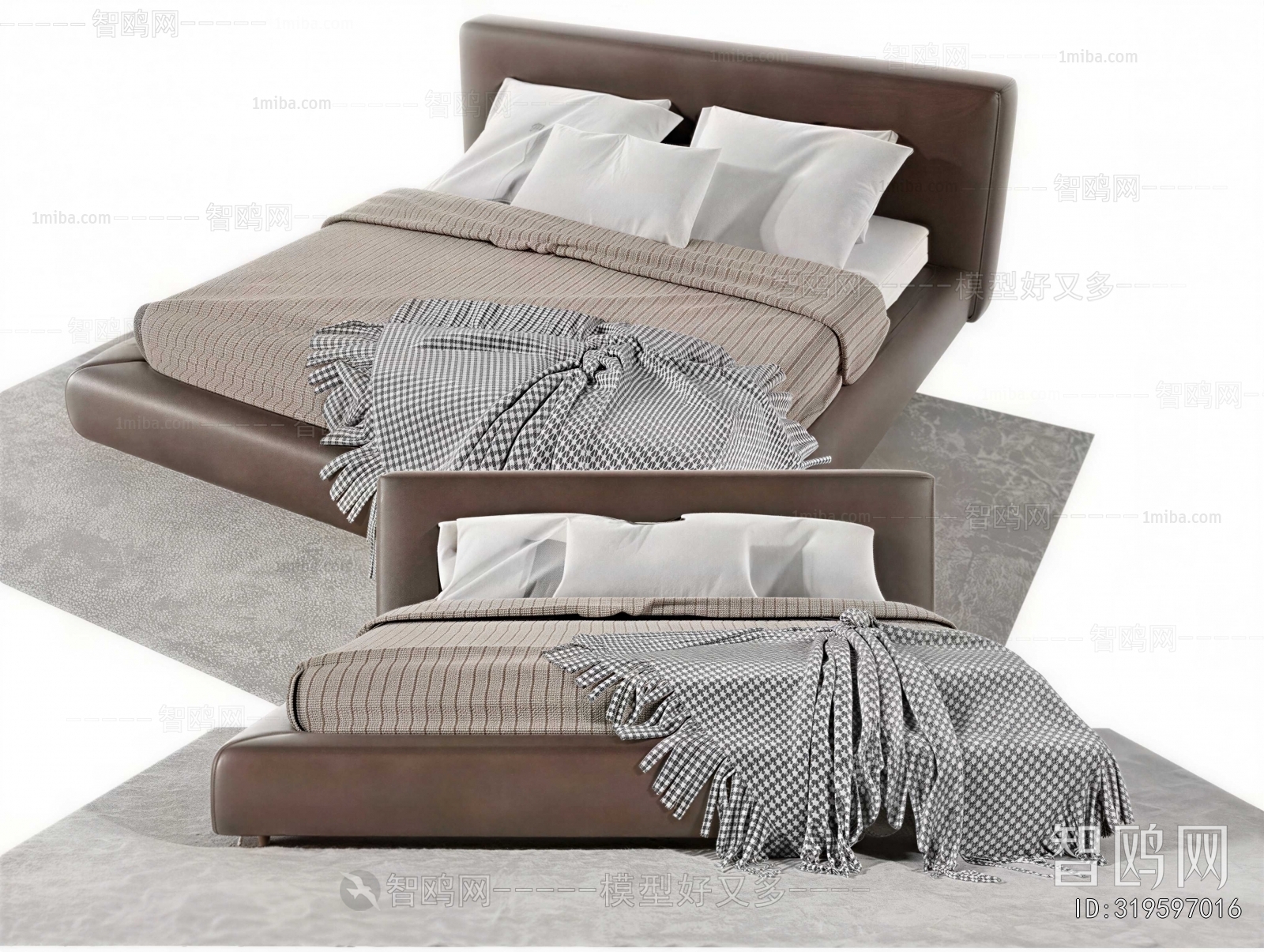Modern Double Bed