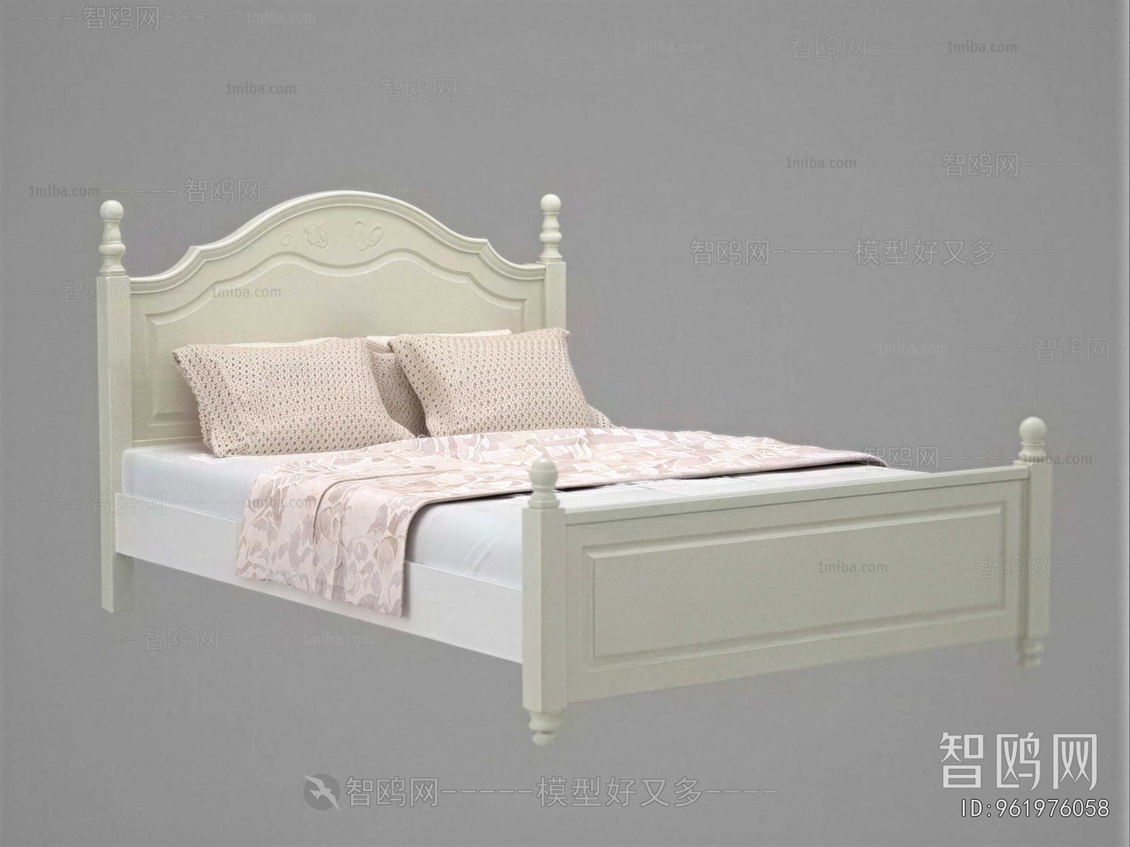 French Style Double Bed