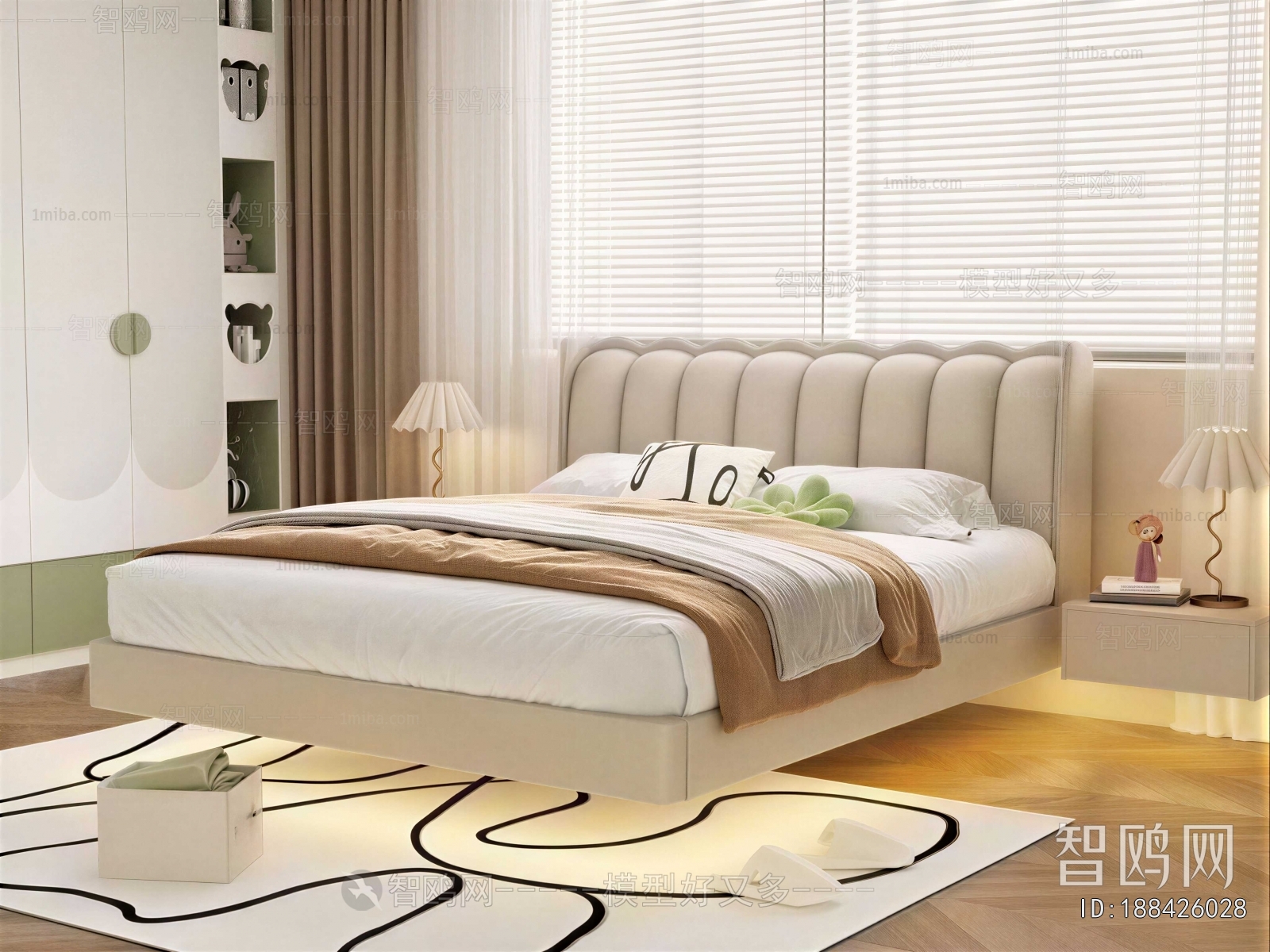 Modern Double Bed