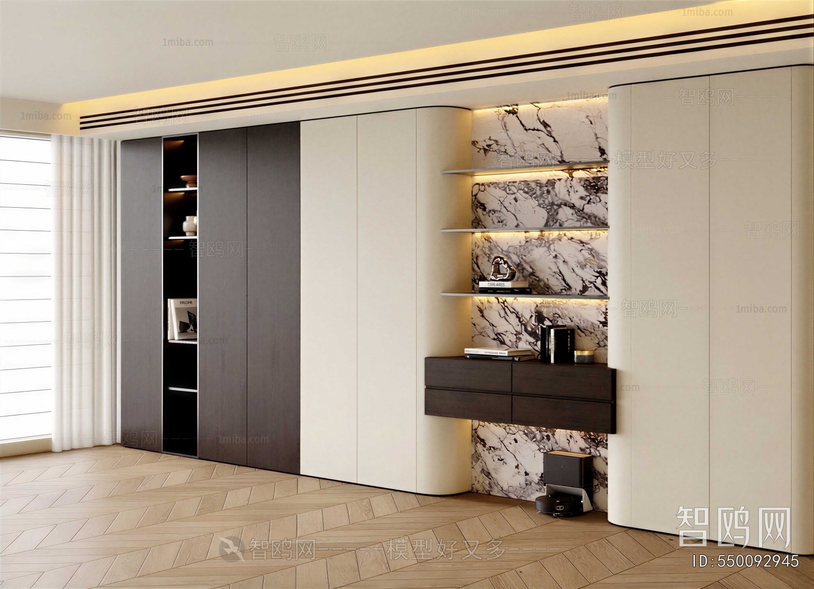 Modern Decorative Cabinet