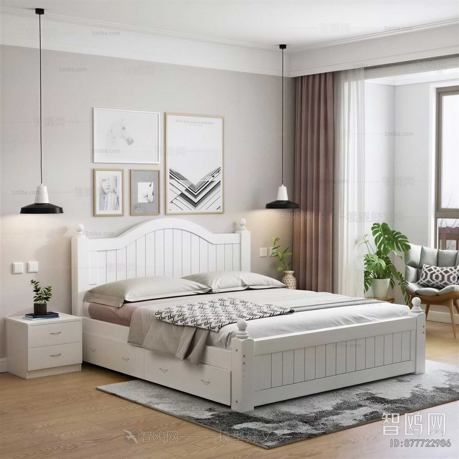 Nordic Style Bedroom