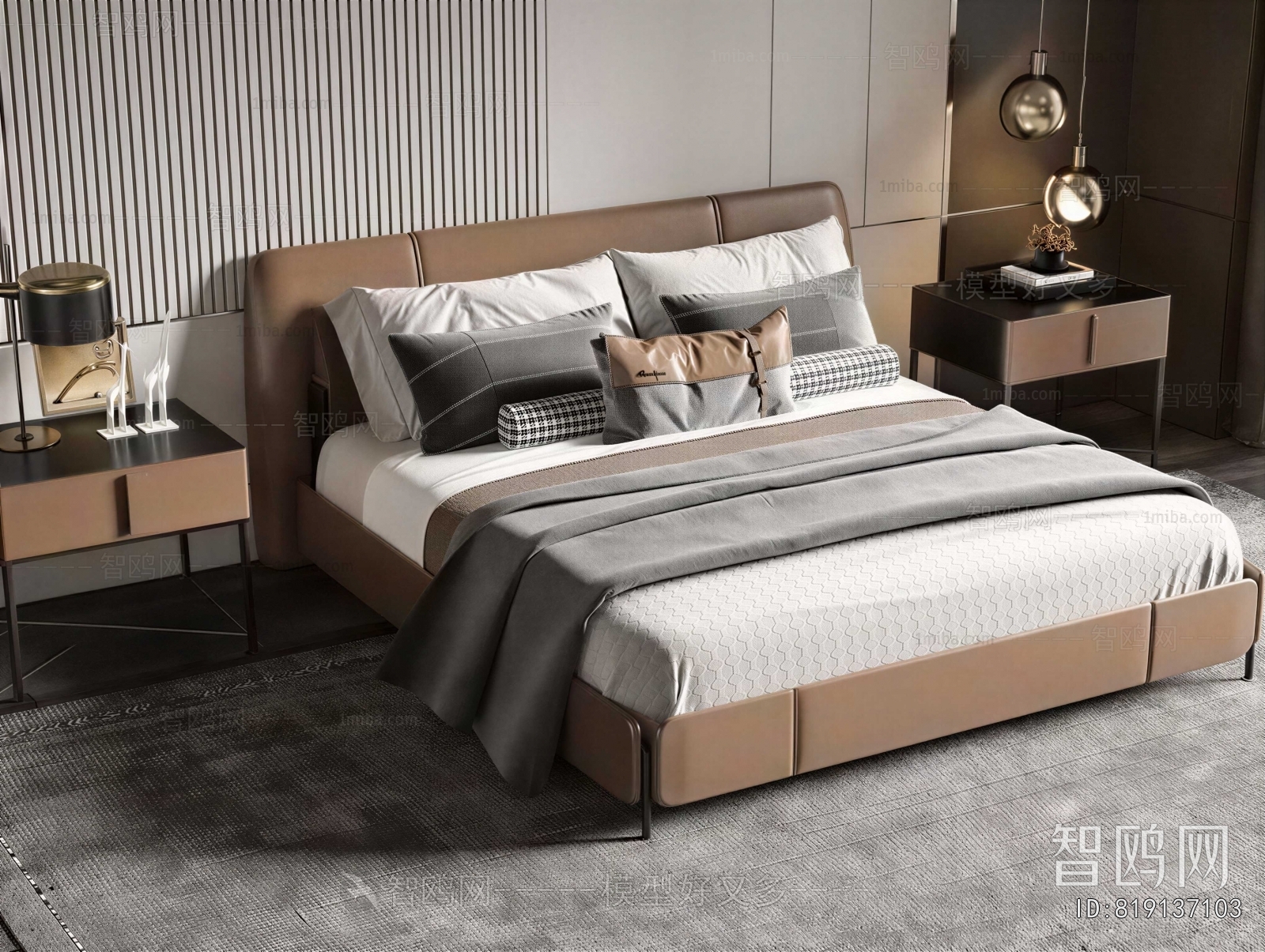 Modern Double Bed