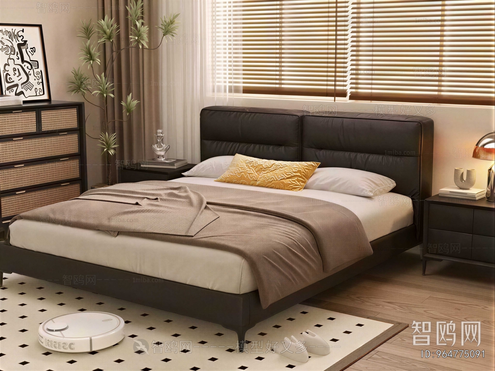 Modern Double Bed