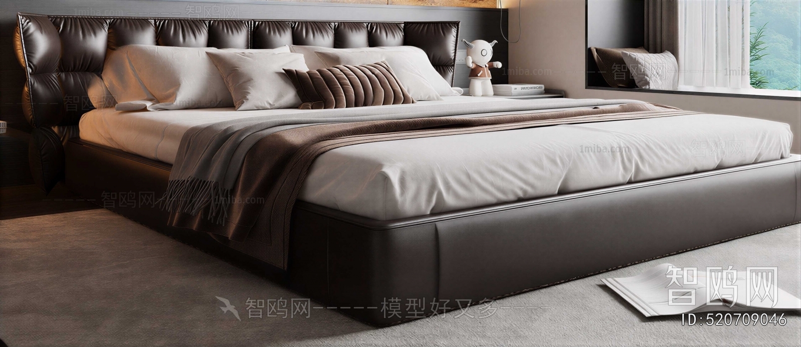 Modern Double Bed