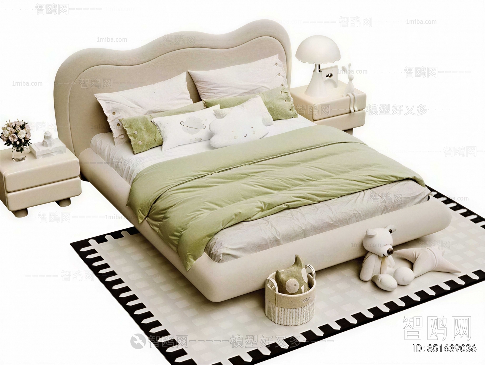 Modern Double Bed