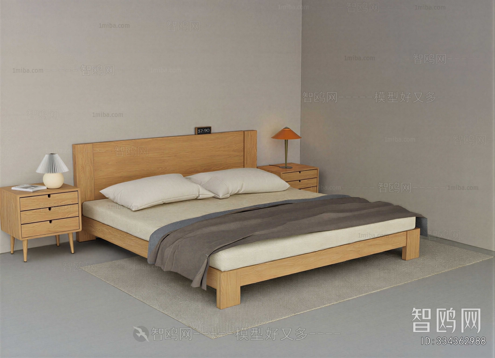 Modern Double Bed