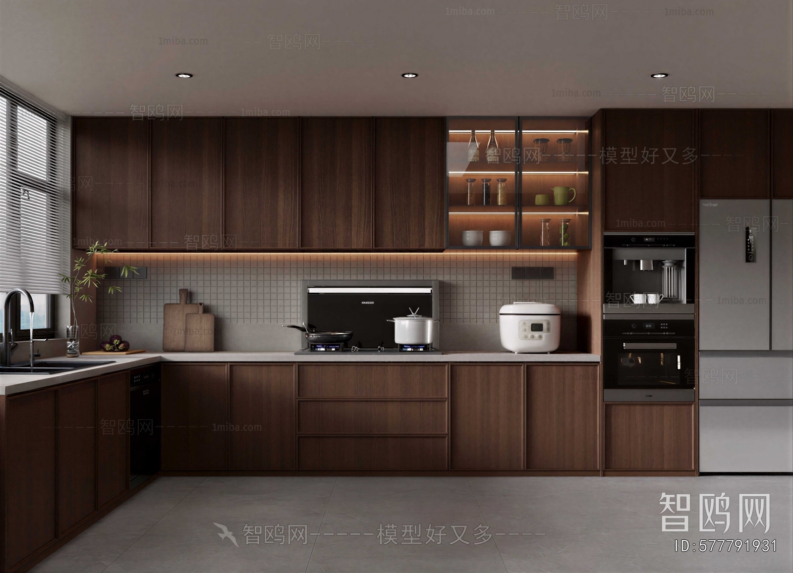 Modern The Kitchen