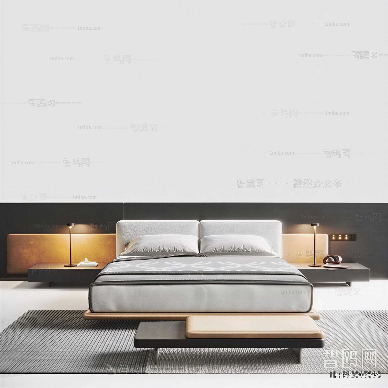 Modern Double Bed