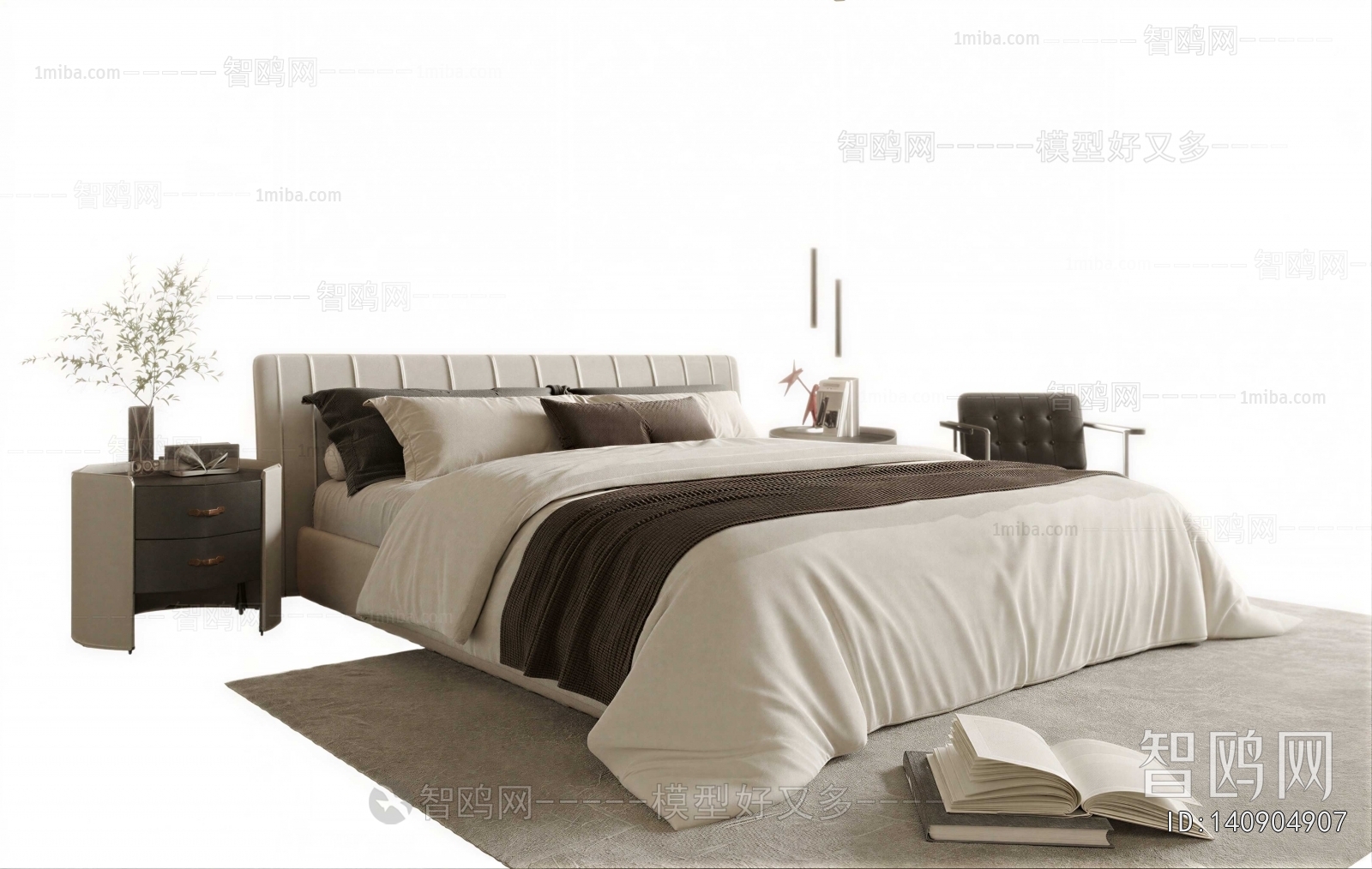 Modern Double Bed
