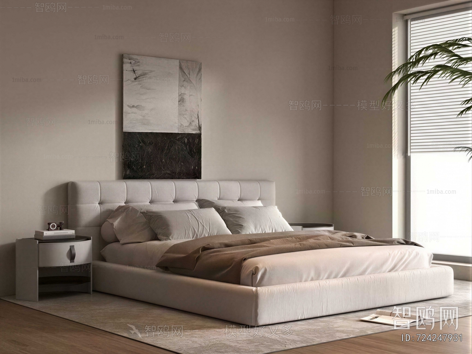 Modern Double Bed