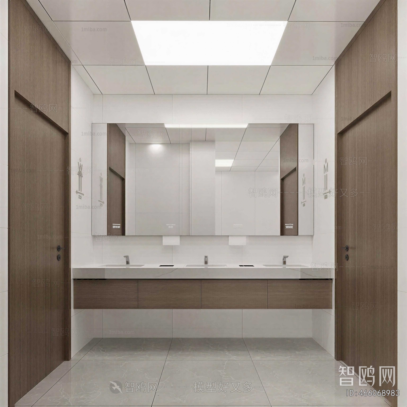 Modern Public Toilet