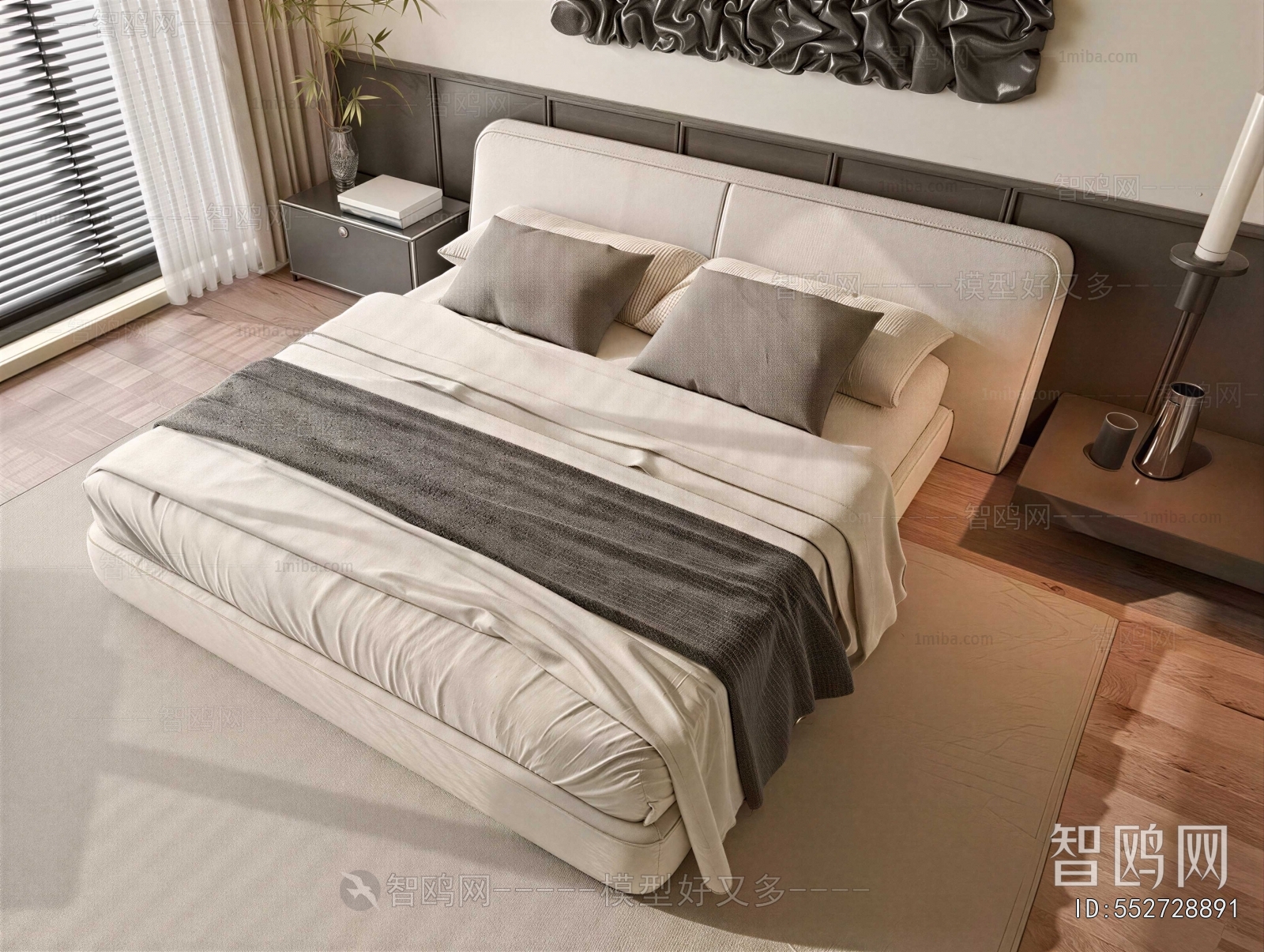 Modern Double Bed