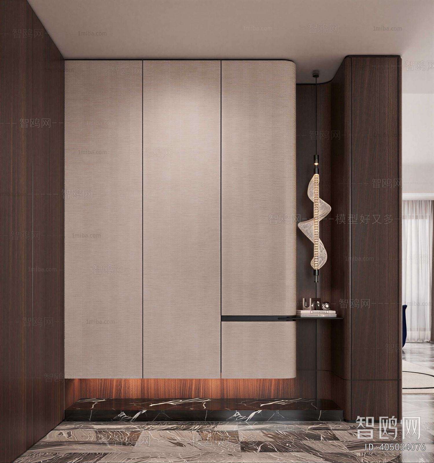 Modern Entrance Cabinet