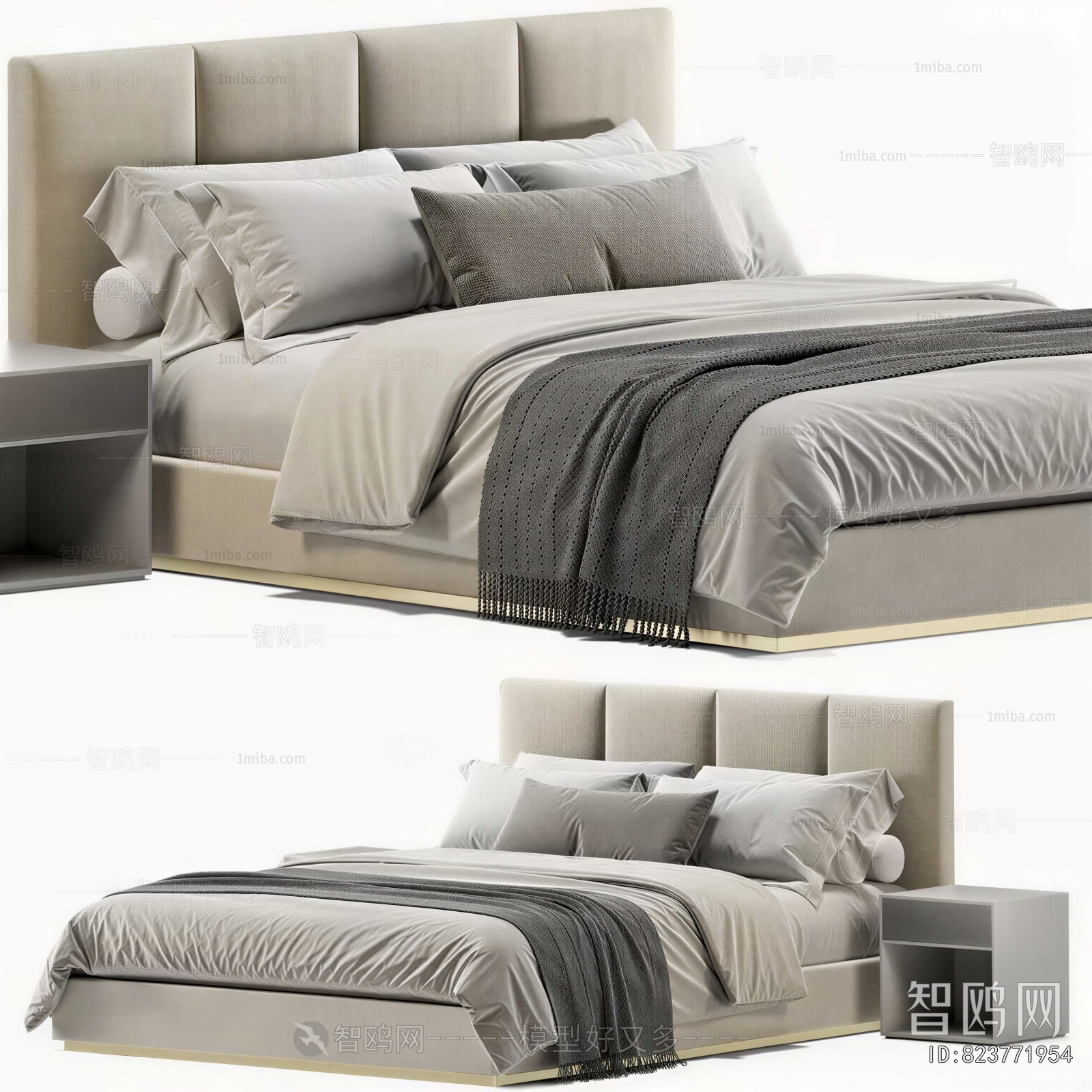 Modern Double Bed