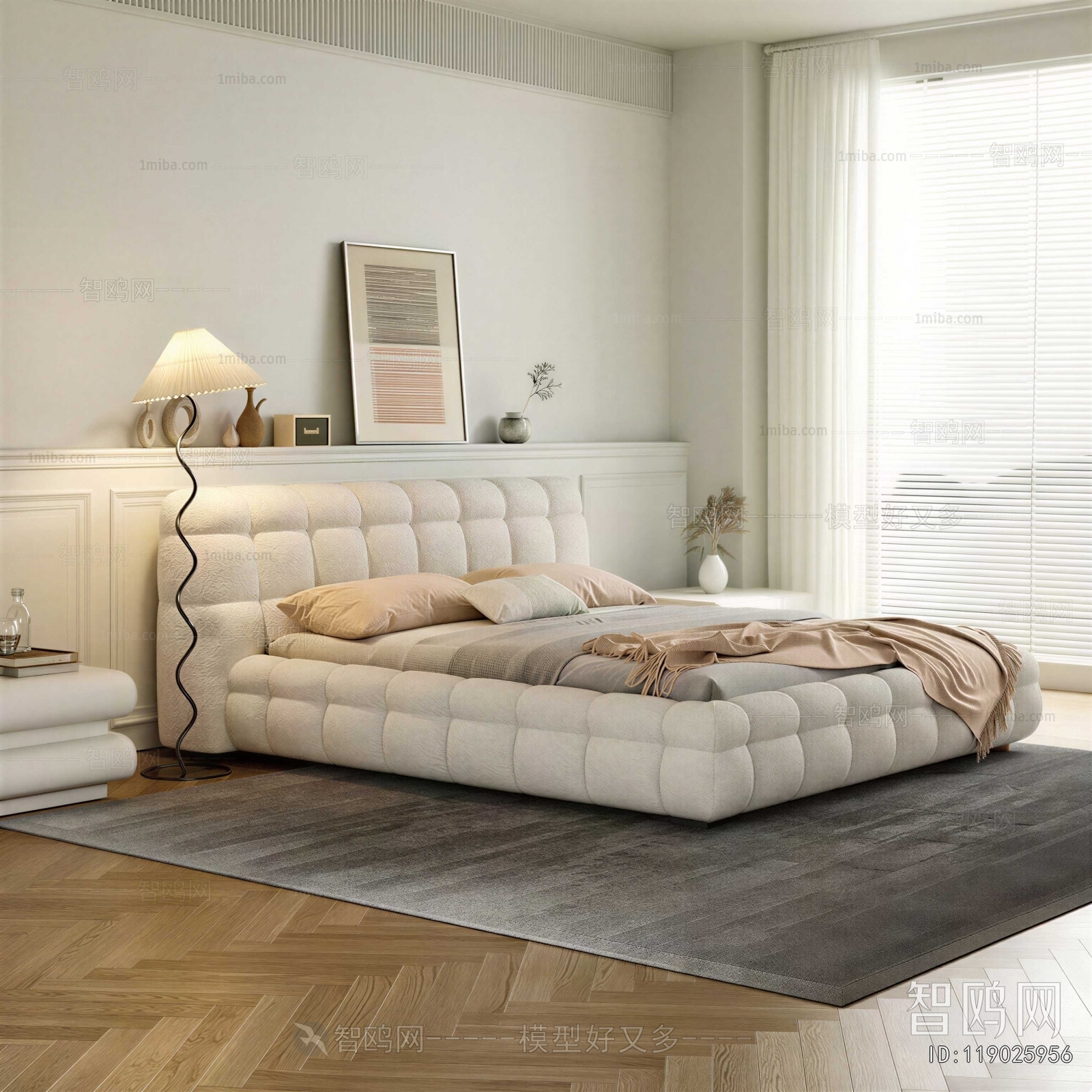 Modern Double Bed