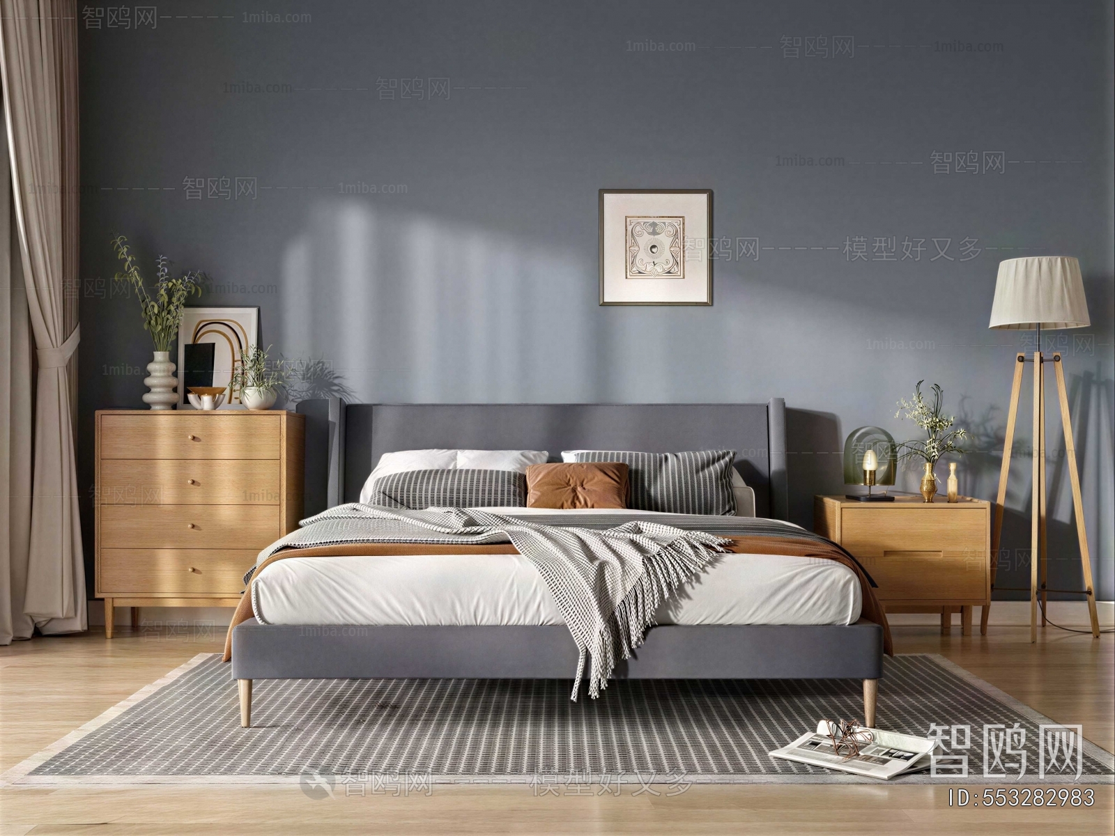 Modern Double Bed