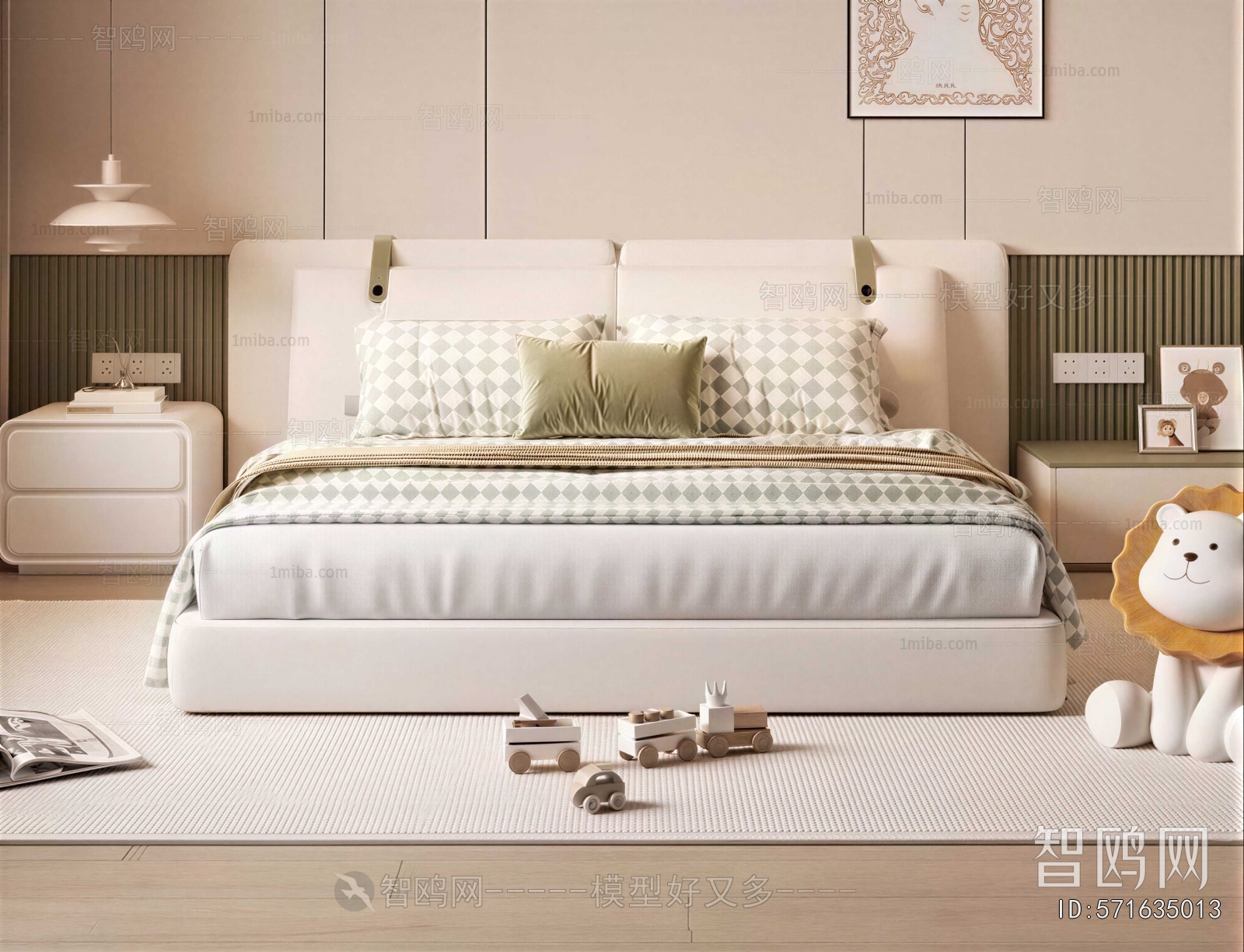 Modern Double Bed