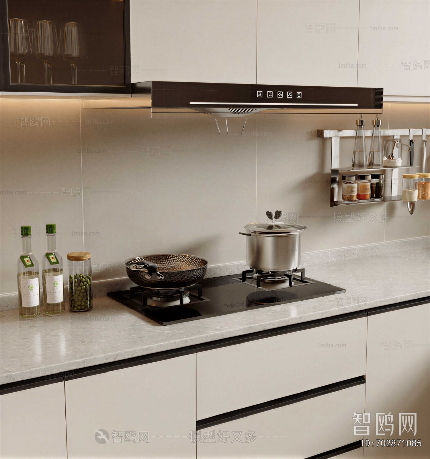 Modern Kitchen Electric Gas Range