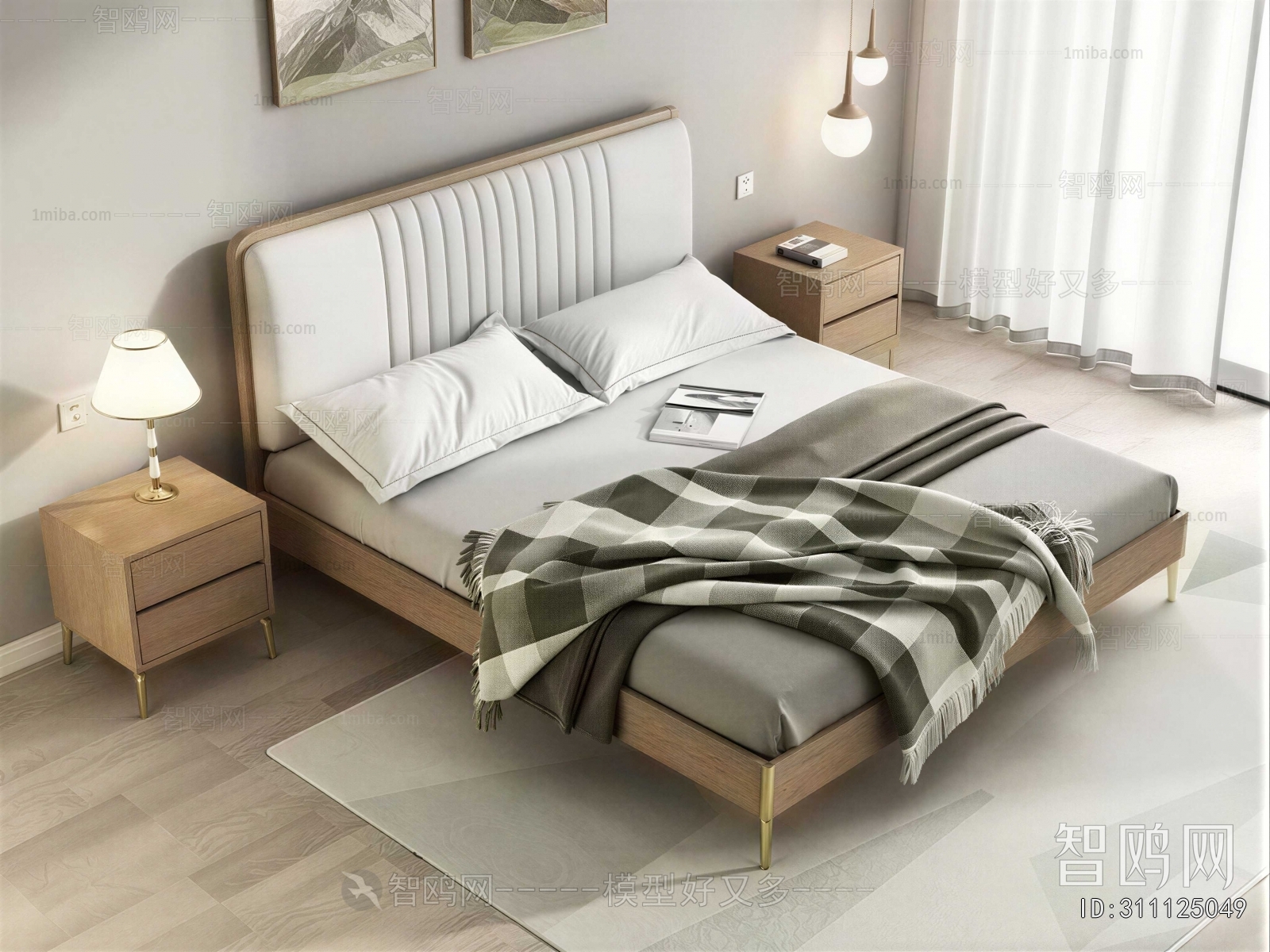 Modern Double Bed