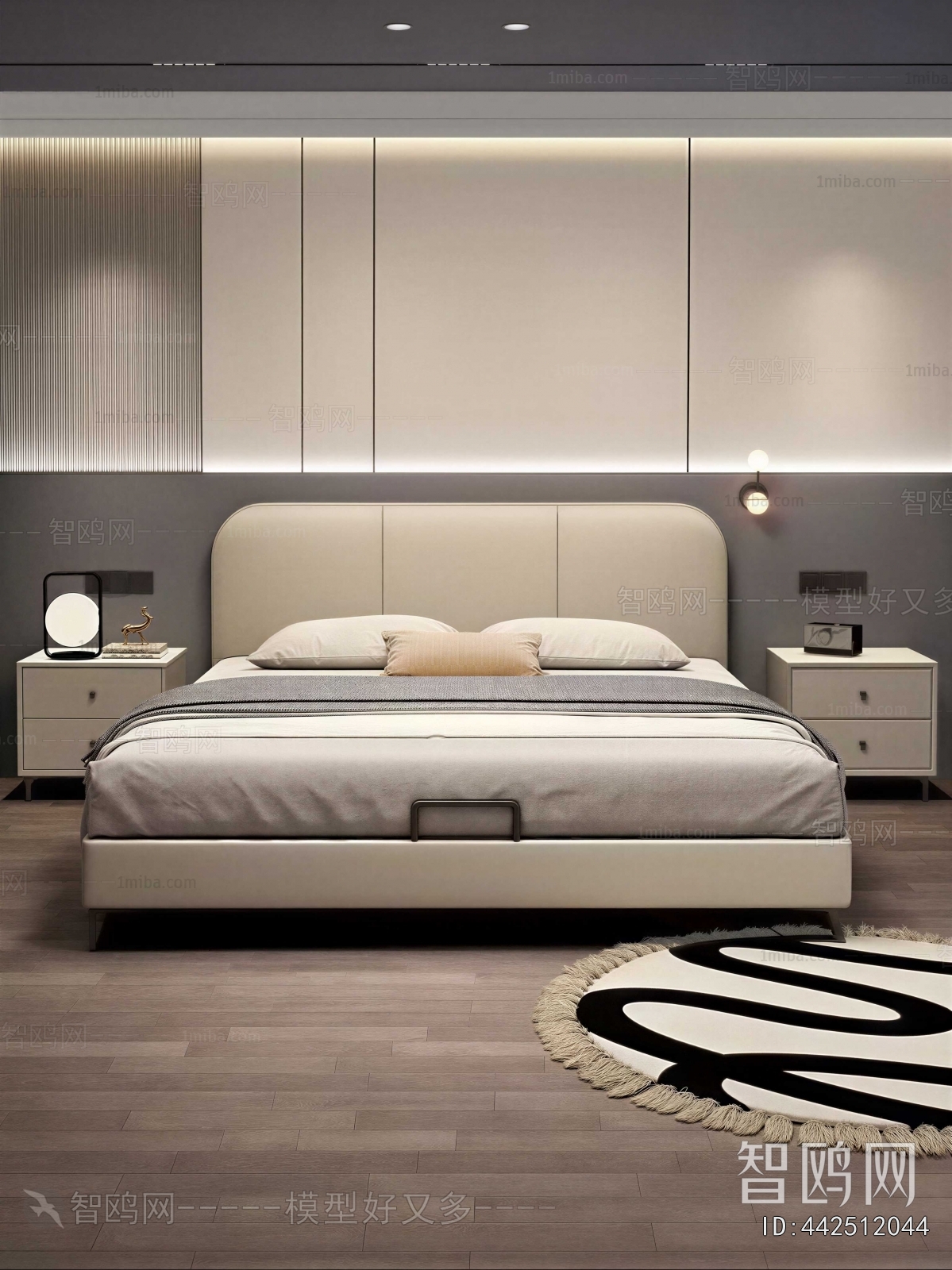 Modern Double Bed