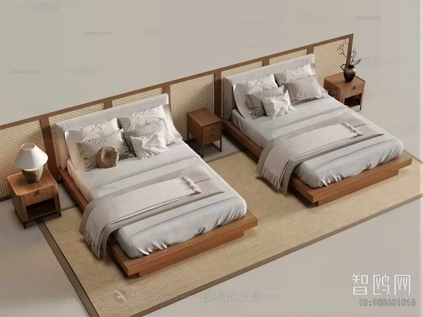 Modern Double Bed